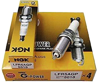 

Свеча зажигания для авто NGK, 5018 / LFR5AGP