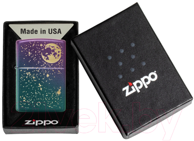 Зажигалка Zippo Starry Sky / 49448 (фиолетовый матовый)