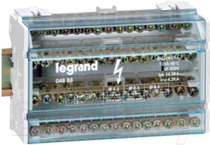 Кросс-модуль Legrand 4P 40А 6M / 4885