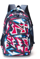 Школьный рюкзак Torber Class X / T2602-NAV-BLU (темно-синий/розовый) - 