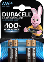 Комплект батареек Duracell UltraPower AAA (4шт) - 