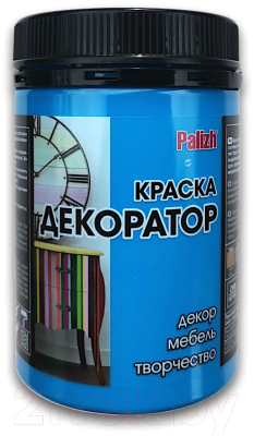 Краска Palizh Декоратор Акриловая (320г, васильковый)