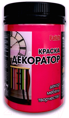 Краска Palizh Декоратор Акриловая (320г, рубин)