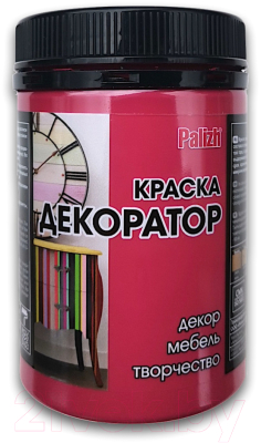 Краска Palizh Декоратор Акриловая (320г, спелая вишня)