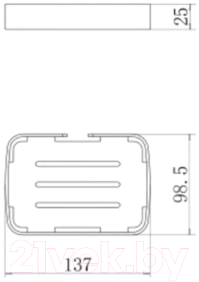 Полка для ванной Fashun A7331-7