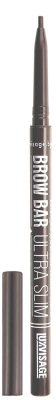 Карандаш для бровей LUXVISAGE Brow Bar Ultra Slim тон 307