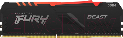 Оперативная память DDR4 Kingston Fury Beast RGB (KF432C16BBAK2/16)