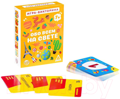 Изображение товара Настольная игра Лас Играс Обо всем на свете / 3889072