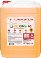 Теплоноситель для систем отопления Hot Stream Этиленгликоль 65 / HS-010203 (10кг, оранжевый) - 