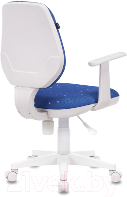 Кресло детское Brabix Fancy MG-201W / 532408 (белый/Cosmos)