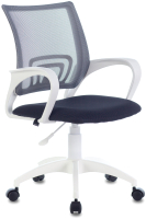 Кресло офисное Brabix Fly MG-396W / 532400 (белый/темно-серый TW-04/TW-12) - 