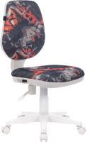 Кресло детское Brabix Fancy MG-201W / 532415 (белый/Graffity) - 