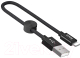 Миниатюра изображения товара Кабель Hoco X35 AM-8pin Lightning (0.25м, черный)
