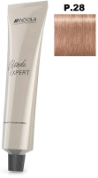 Крем-краска для волос Indola Blonde Expert Highlift тон Р.28 (60мл) - 