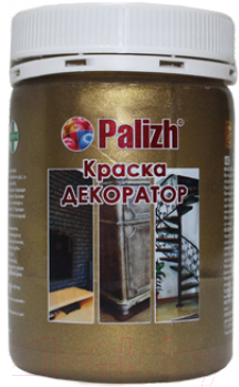 

Краска Palizh, Золотистый, Декоратор Акриловая