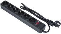Сетевой фильтр ExeGate SP-6-5B (6 розеток, 5м, черный) - 