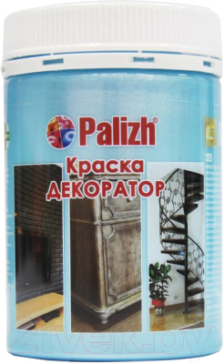 

Краска Palizh, Голубой, Декоратор Акриловая