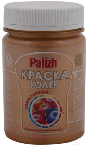 

Краска Palizh, Золотистый, Декоратор Акриловая