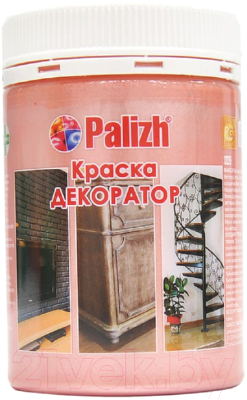

Краска Palizh, Розовый, Декоратор Акриловая