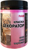 Краска Palizh Декоратор Акриловая (250г, розовый металлик) - 