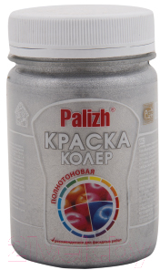 

Краска Palizh, Серебристый, Декоратор Акриловая