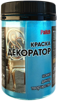 Краска Palizh Декоратор Акриловая (250г, синий металлик) - 