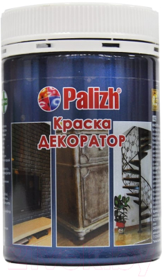 Краска Palizh Декоратор Акриловая (250г, синяя сталь)