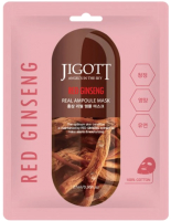 

Маска для лица тканевая Jigott, Red Ginseng Real Ampoule Mask