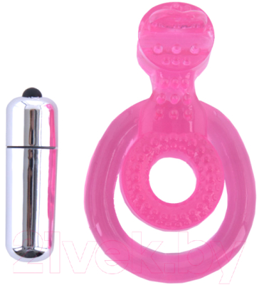 Виброкольцо ToyFa 888014 (розовый)