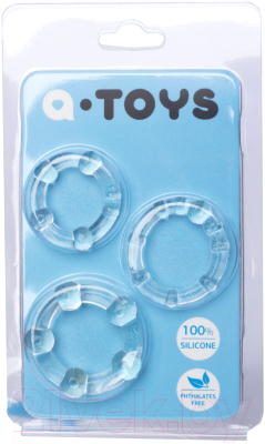 Набор эрекционных колец ToyFa A-toys / 769004