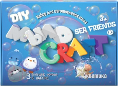 Набор для изготовления мыла Инновации для детей Мыло Craft. Sea friends. Акватика / 894