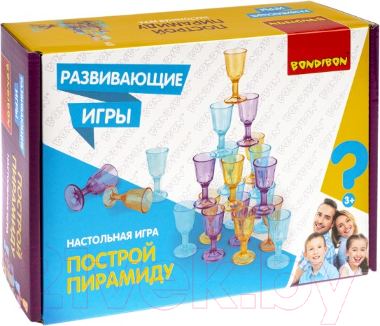 Развивающая игра Bondibon Построй пирамиду / ВВ5164 — фото 1
