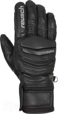 Перчатки лыжные Reusch Master Pro / 6101109-7700 (р-р 8, Black)