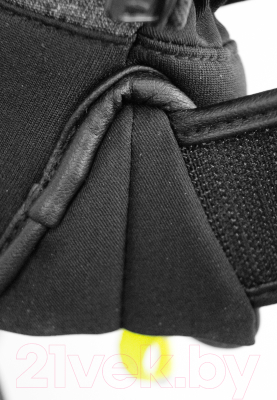 Перчатки лыжные Reusch Luca R-Tex XT / 6101251-7623 (р-р 8.5, Black Melange/Safety Yellow/Brilliant Blue)