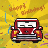 

Набор для творчества, Открытка. С Днем Рождения Ретрокар / Wc0275