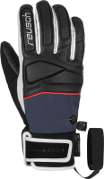 Перчатки лыжные Reusch Mikaela Shiffrin R-Tex XT / 6131254-7787 (р-р 4, Black/Dress Blue) -