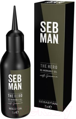 Гель для укладки волос Seb Man The Hero Re-Workable Gel Универсальный (75мл)
