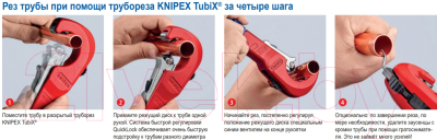 Труборез Knipex TubiX 903102SB