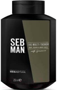 

Шампунь для волос Seb Man, 3-в-1 The Multi-Tasker Hair Beard & Body