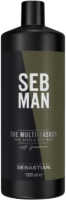 Шампунь для волос Seb Man 3-в-1 The Multi-Tasker Hair Beard&Body (1л) - 