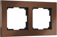 Рамка для выключателя Werkel W0021714 / a050959 (коричневый алюминий) - 
