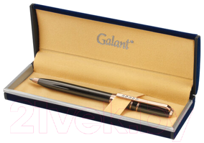 Ручка шариковая имиджевая Galant Sfumato Gold / 143515 (синий)