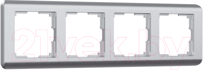 Рамка для выключателя Werkel W0042106 / a051275 (серебристый)