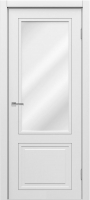 Дверь межкомнатная MDF Techno Stefany 3112 40x200 (белый лакомат) - 