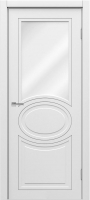 Дверь межкомнатная MDF Techno Stefany 3119 60x200 (белый лакомат) - 