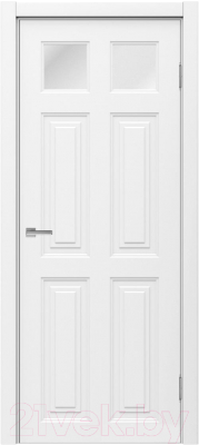 Дверь межкомнатная MDF Techno Stefany 3219 90x200 (белый лакомат)