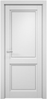 Дверь межкомнатная MDF Techno Stefany 4002 60x200 (белый/лакобель белый) - 
