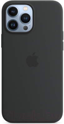 Чехол-накладка Apple Leather Case With MagSafe для iPhone 13 Pro Max / MM1R3 (Midnight)