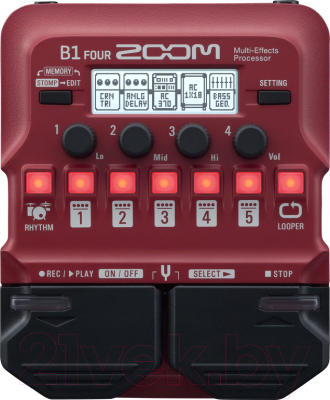 Процессор электрогитарный ZOOM B1 Four