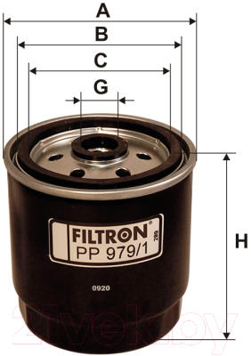 Топливный фильтр Filtron PP979/1